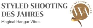 Badge bestes Styled Shooting Swiss Wedding Award - Hangar Vibes